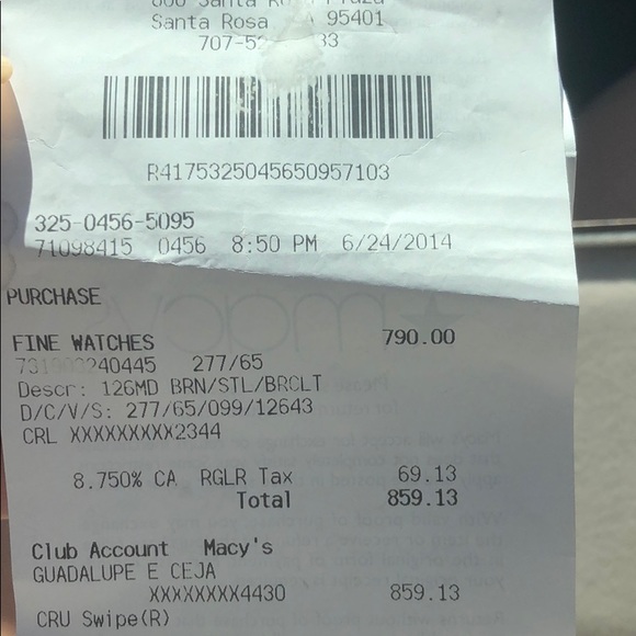 Lightly worn authentic Gucci watch with receipt. - Picture 2 of 7